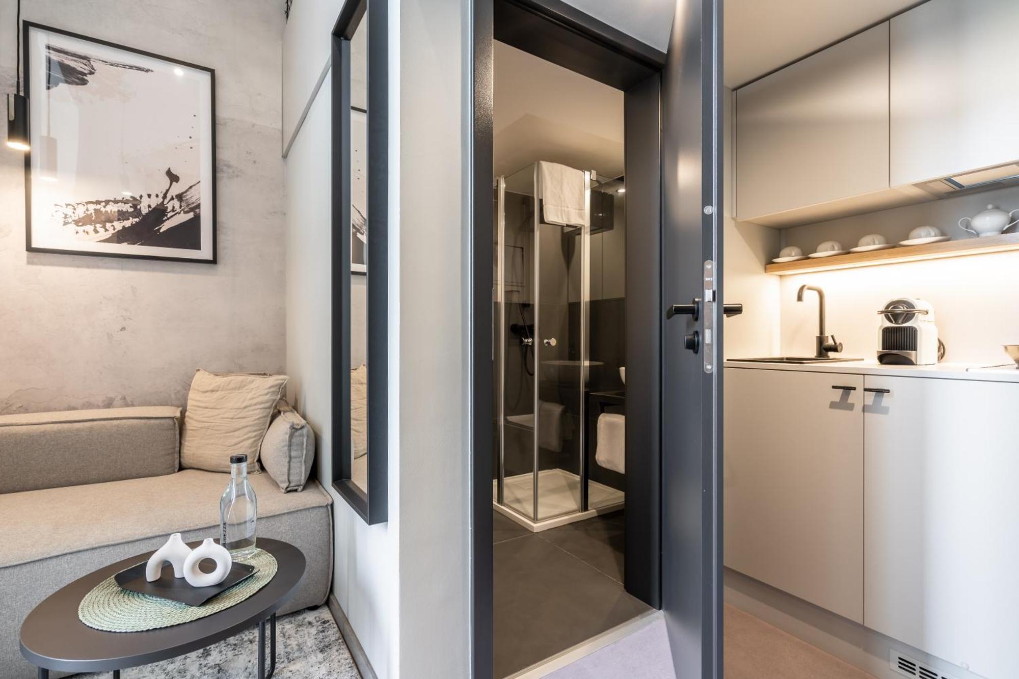 Honest Karlin Aparthotel Прага Стая снимка